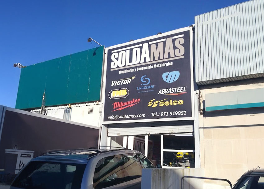 Rótulos sin iluminación publicitarios Rotulowcost