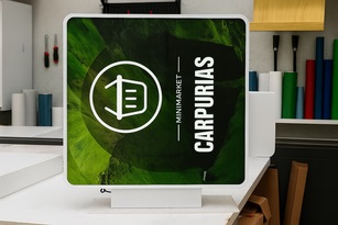 Banderola cuadrada cantos redondos