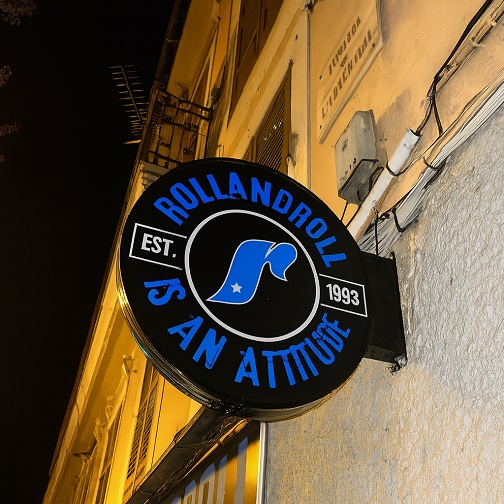 Banderola luminosa para restauración