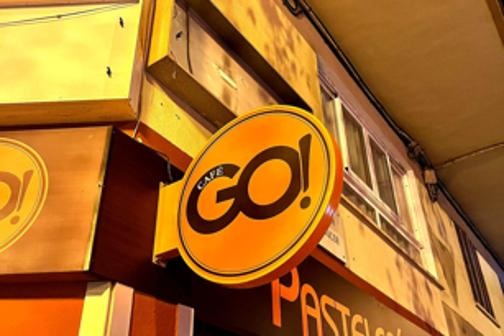 Banderola luminosa para restauración