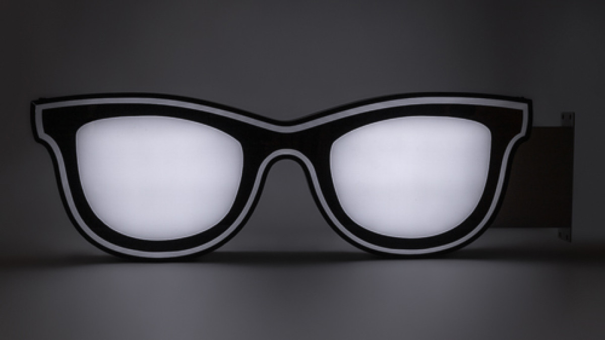 banderola gafas opticas