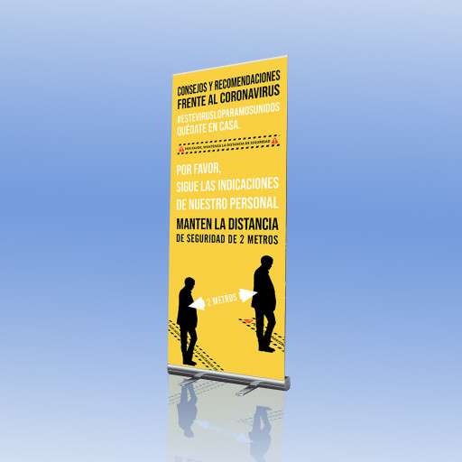 Roll-up Coronavirus | Display Consejos y Recomendaciones Roll-up Coronavirus | Display Consejos y Recomendaciones