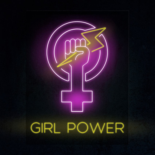 LED Neon Flex | \"Girl power\"