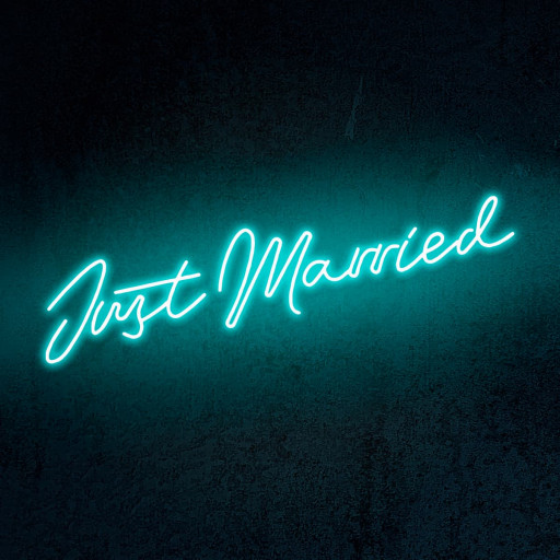 LED Neon Flex | \"Just married\"