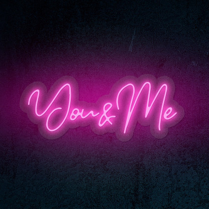 LED Neon Flex | \"you & me\"
