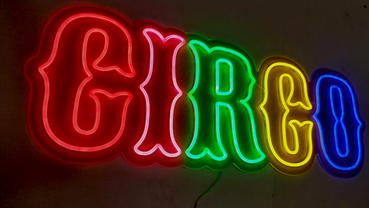 letras de neon personalizado