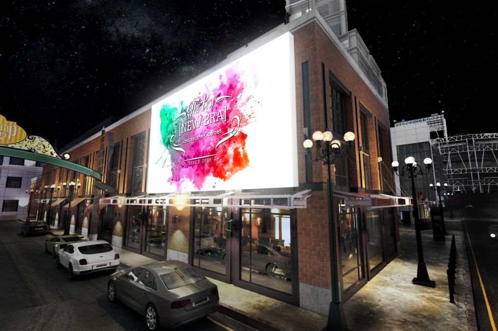 publicidad exterior fachada