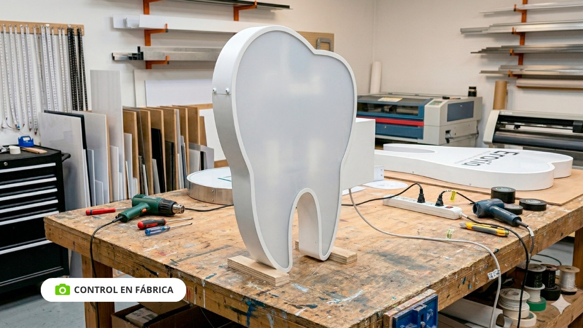 letrero para dentistas