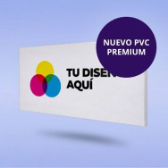 Rótulo sin iluminación una cara | PVC