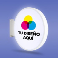 Banderola Luminosa Redonda PREMIUM