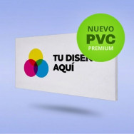 Rótulo sin iluminación una cara | PVC
