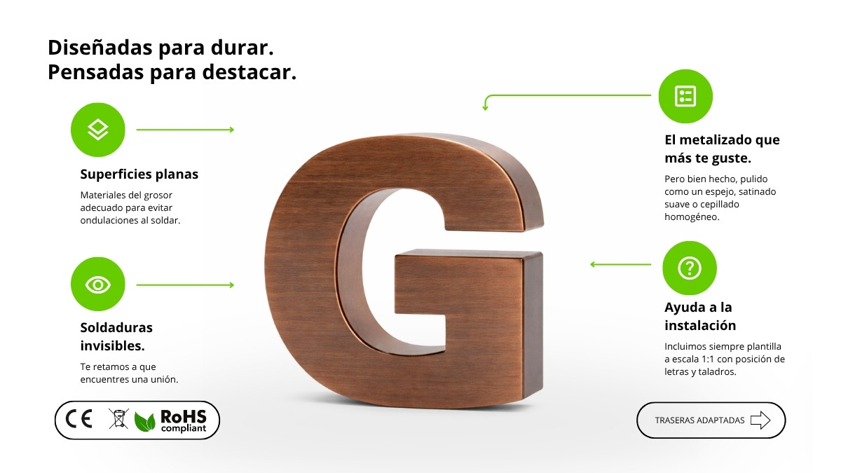 acabados metalizados