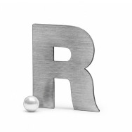 Letras Recortadas de Acero Inoxidable Macizo