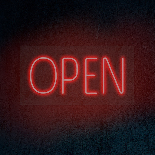 LED Neon Flex | \"OPEN\"