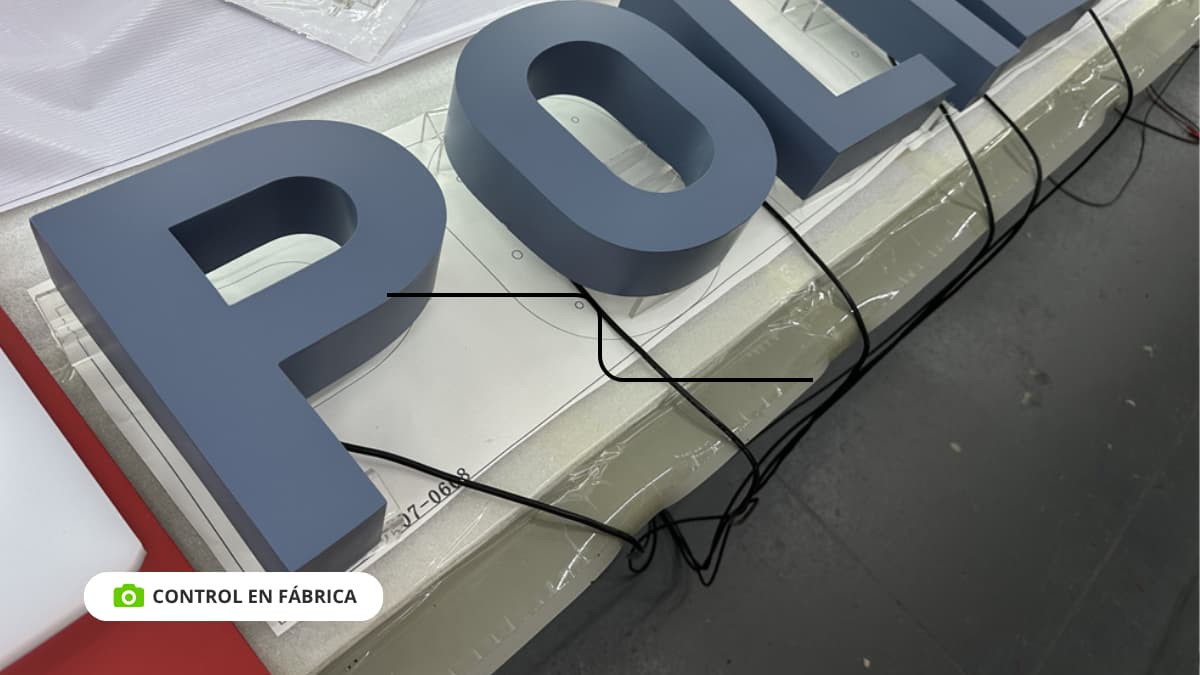 letras con luz